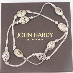 John Hardy Sterling Silver & 18k Gold Jaisalmer Station Necklace
